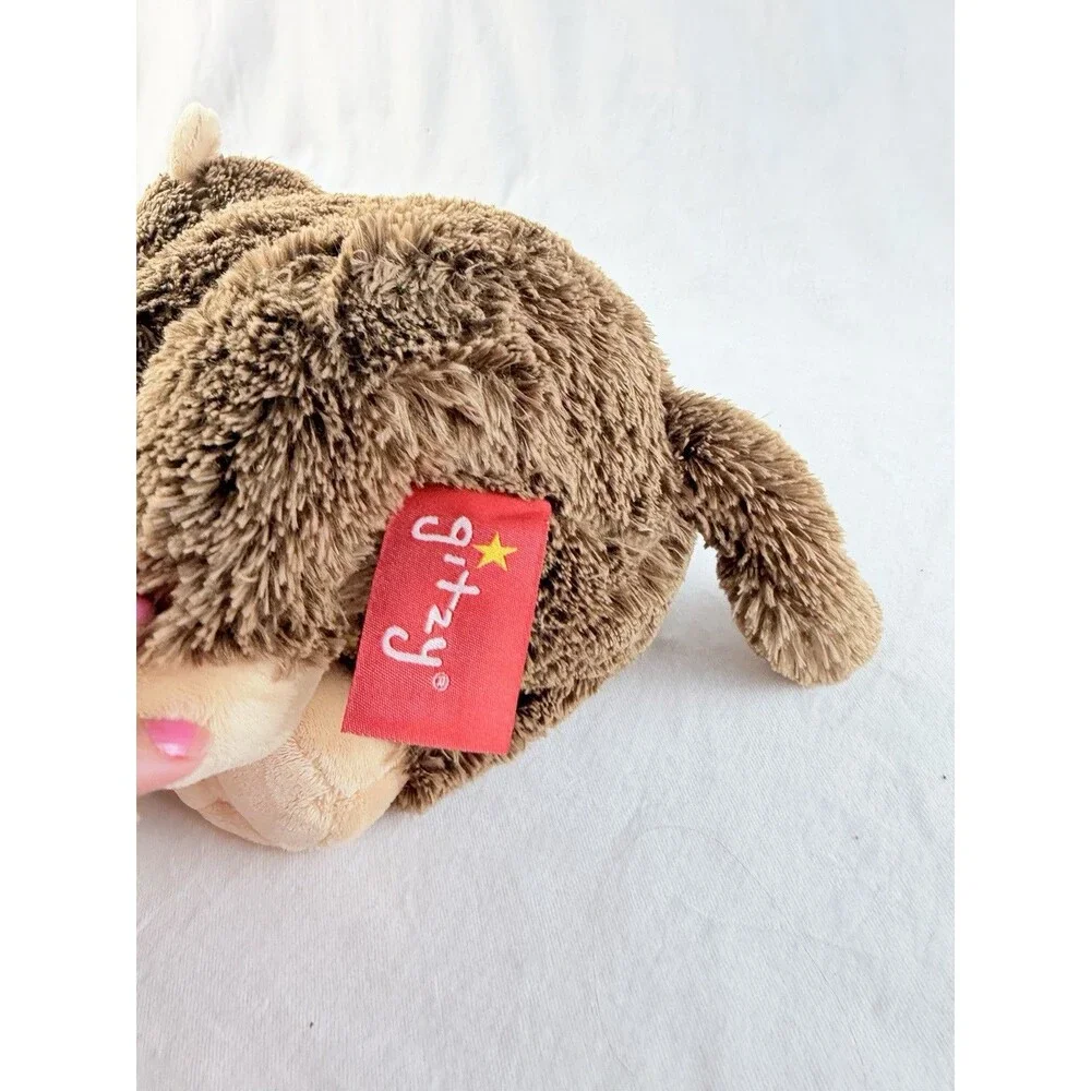 Russ Plush Monkey 12” Brown Tan Stuffed Animal Soft Cuddly Toy Vintage